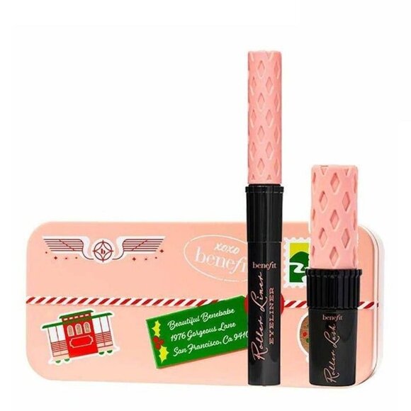 Benefit Cosmetics Christmas Edition Roller Express Mascara & Liquid Eyeliner - Picture 3 of 8